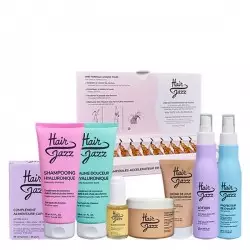 Setul complet Hair Jazz: șampon, loțiune, mască, vitaminele, fiole, serul, cremă, soluția de protecție termică și balsamul