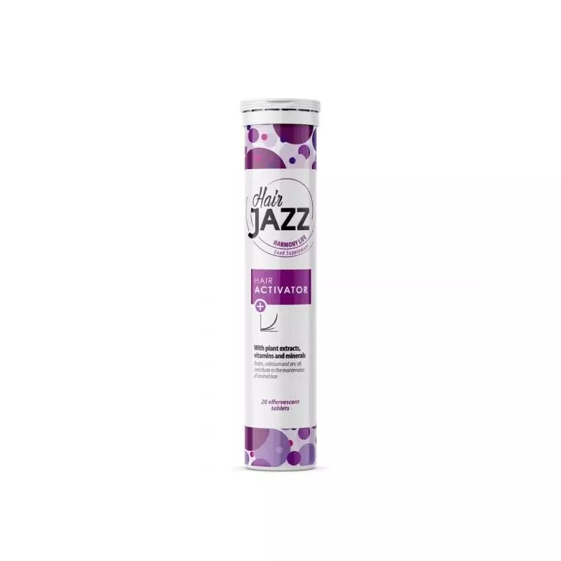 Activator HAIR JAZZ - Complex de vitamine și minerale HAIR JAZZ pentru stimularea creșterii părului!